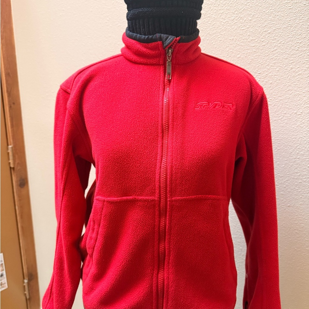 Spyder Red Fleece Jacket